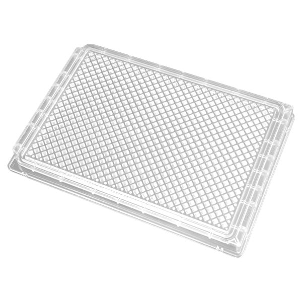 001-12782_Echo(R)  Qualified 384-well Cyclic Olefin Copolymer (COC) Source Microplate, Low Dead Volume, Clear, Non-sterile