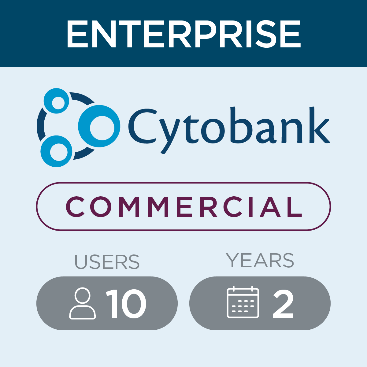 C47393_Cytobank Commercial Enterprise License, 10-user, 2-year